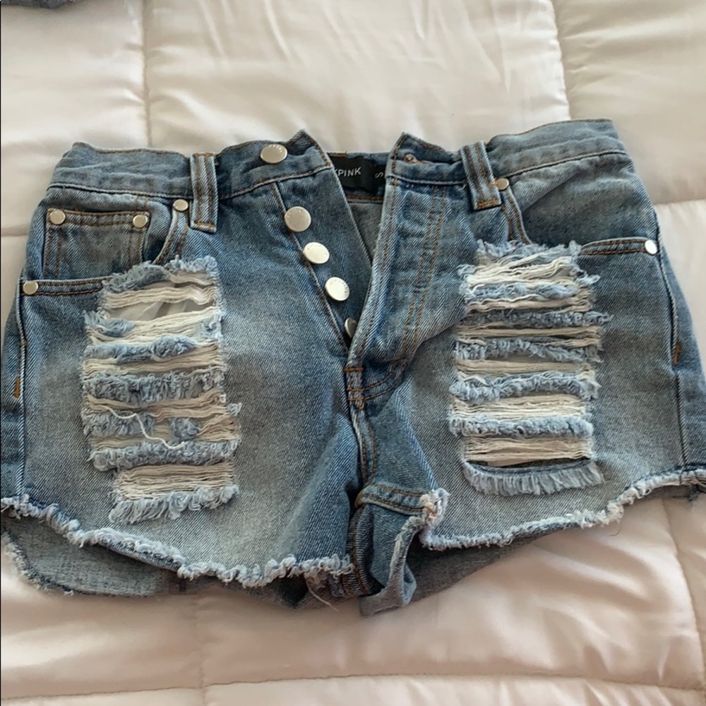 Mink pink slasher shorts - Picture 2 of 3